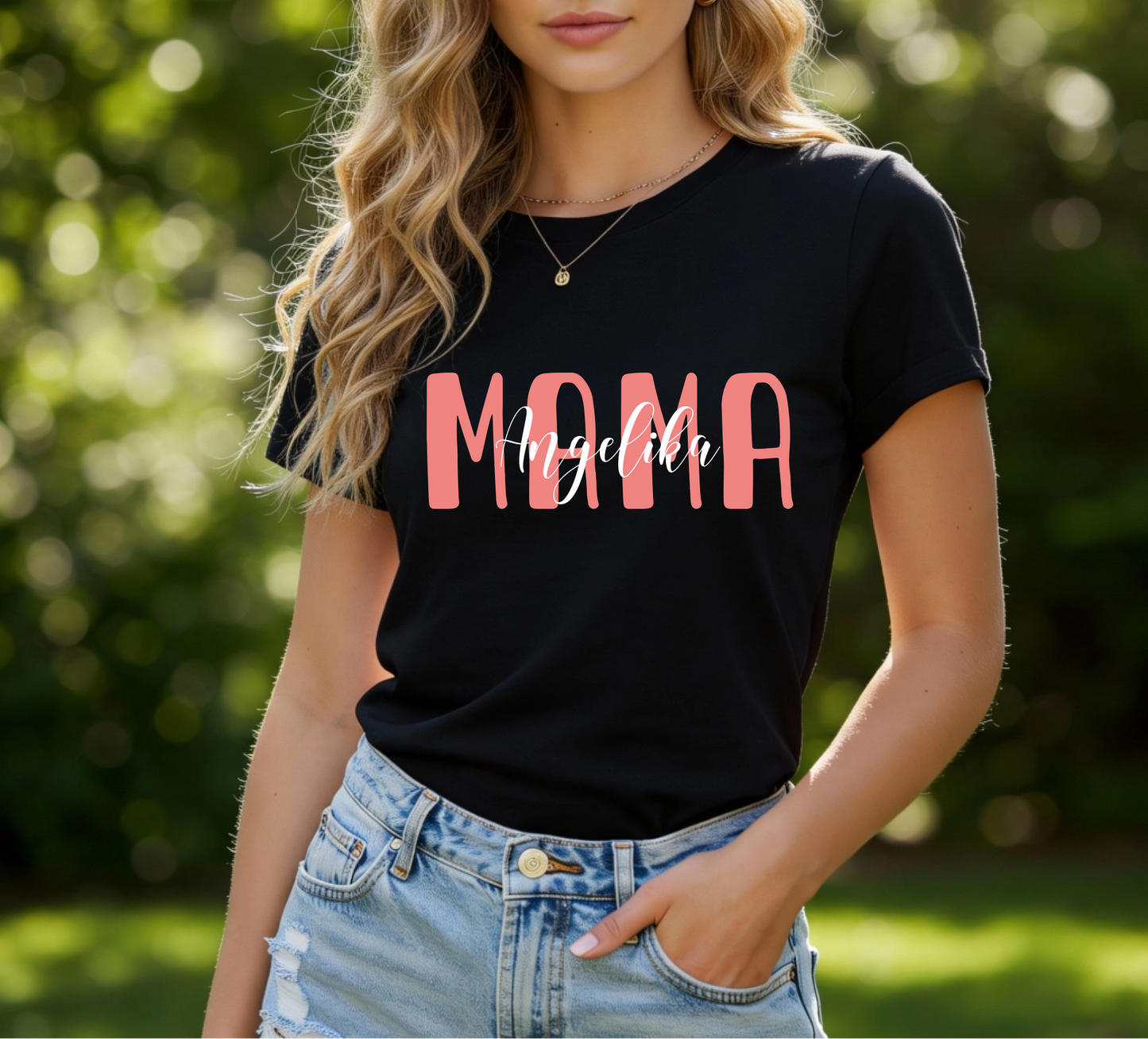 Koszulka na Dzień Matki z imionami MAMY i DZIECI