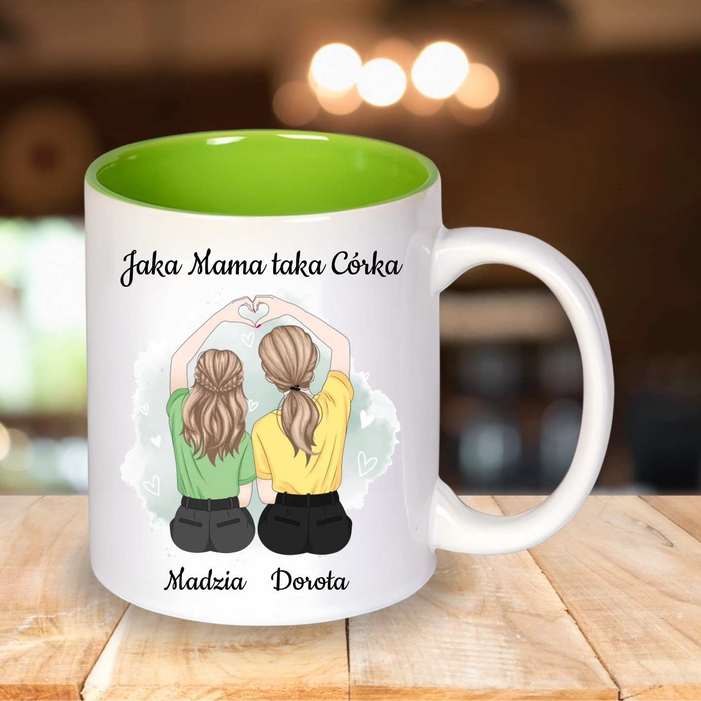 Kubek z okazji Dnia Mamy Jaka MAMA taka CÓRKA