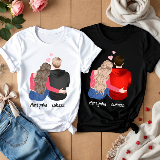 Koszulka z Wami bo spersonalizujesz ją pod Waszą parę!