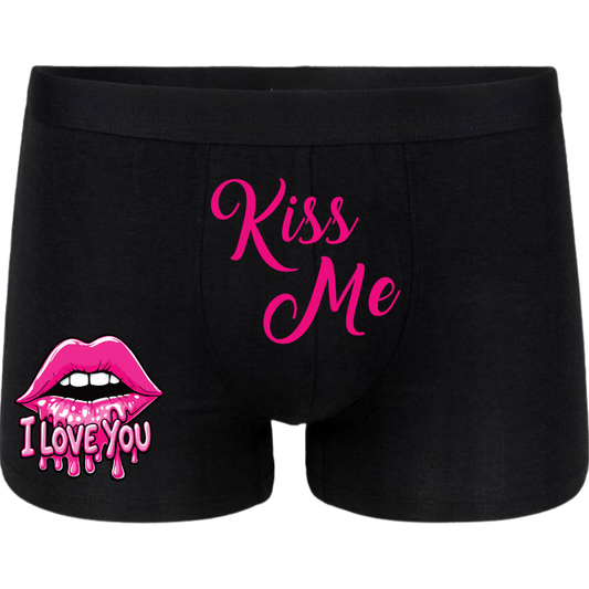 Bokserki na prezent Walentynki KISS MEE