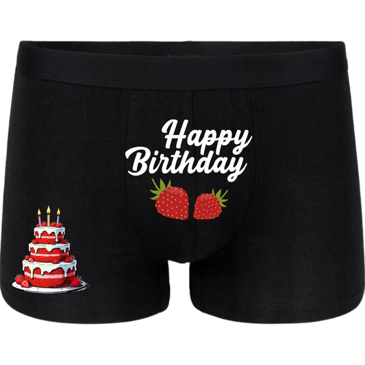 Bokserki na prezent Walentynki HAPPY BIRTHDAY