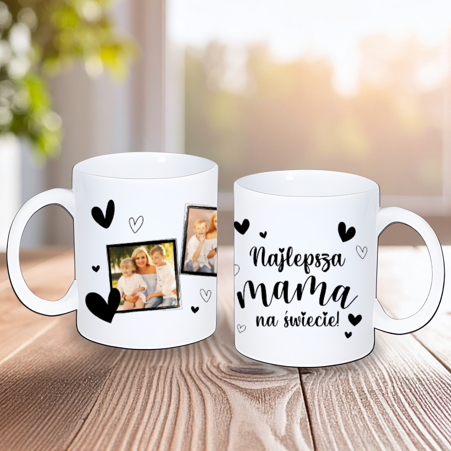 Kubek z okazji Dnia Mamy Najlepsza Mama Na Świcie + 2 ZDJĘCIA